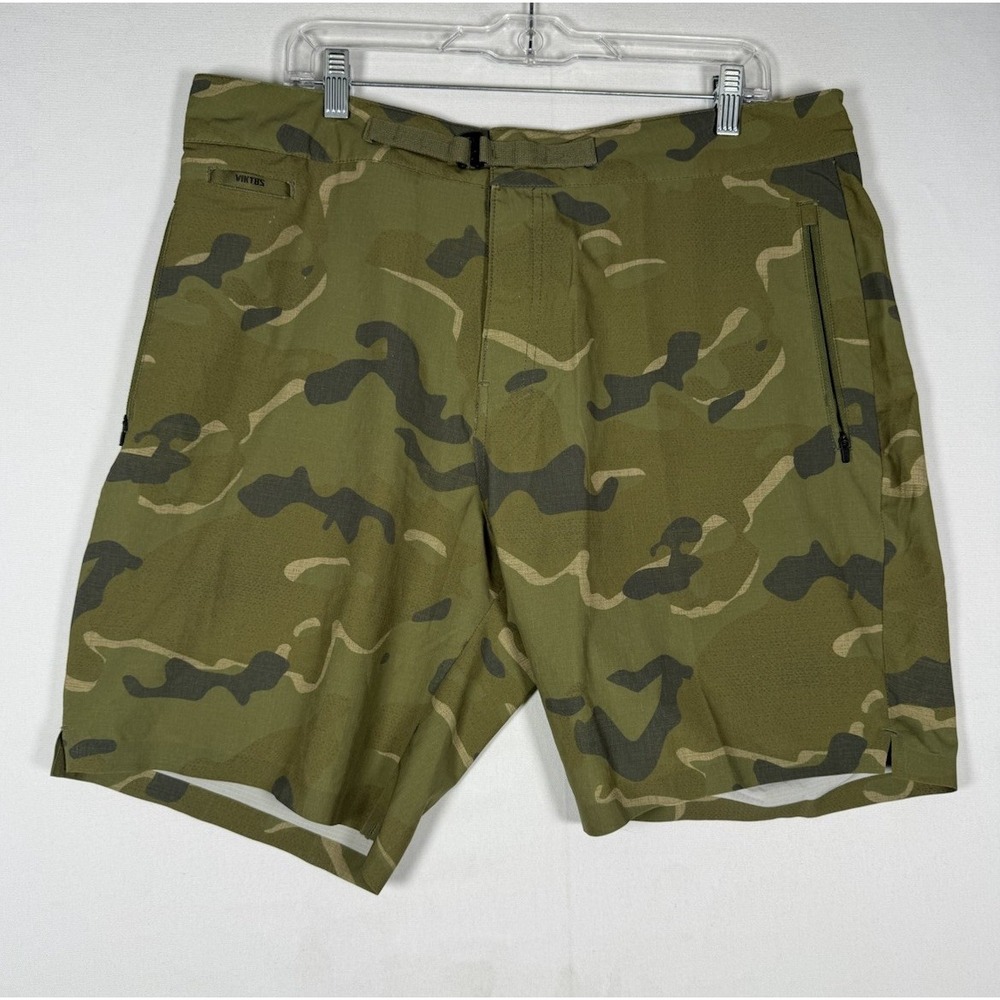 Viktos O-Course Shorts Mens 36 Camouflage Tactical Training Ripstop Green Camo